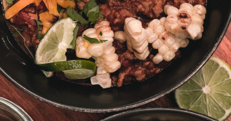 Sunday Night Black Bean Chili