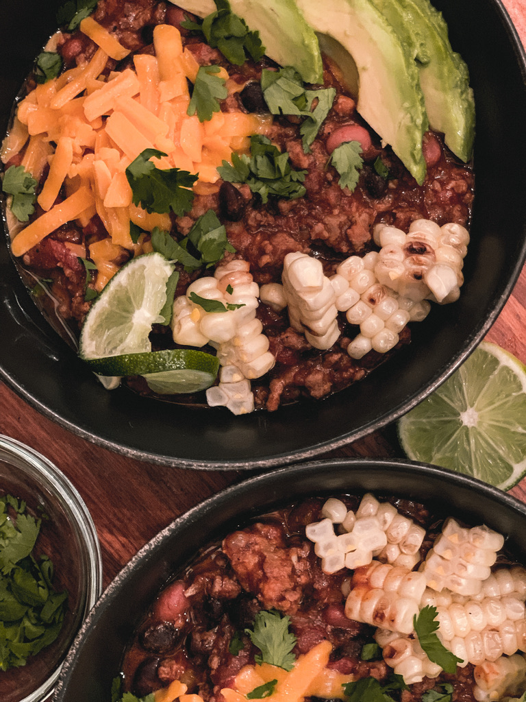 Sunday Night Black Bean Chili