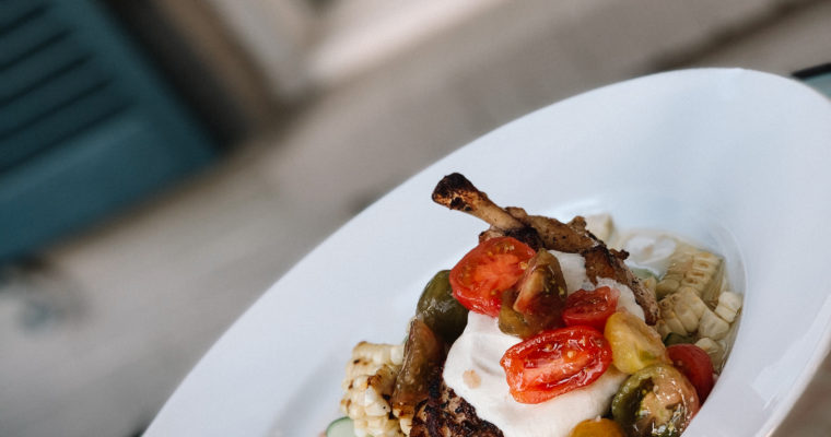 Caprese and Cucumber Garden Chicken